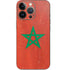 Morocco Flag Distressed iPhone 13 Pro Skin